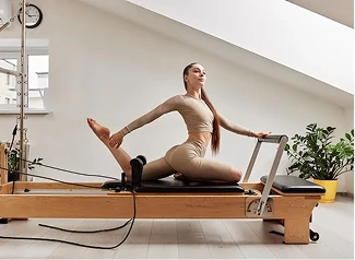 Gama completa de equipamentos de Pilates