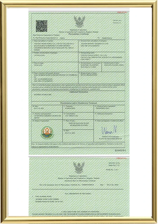 Certificado de importa&ccedil;&atilde;o de madeira para Pilates