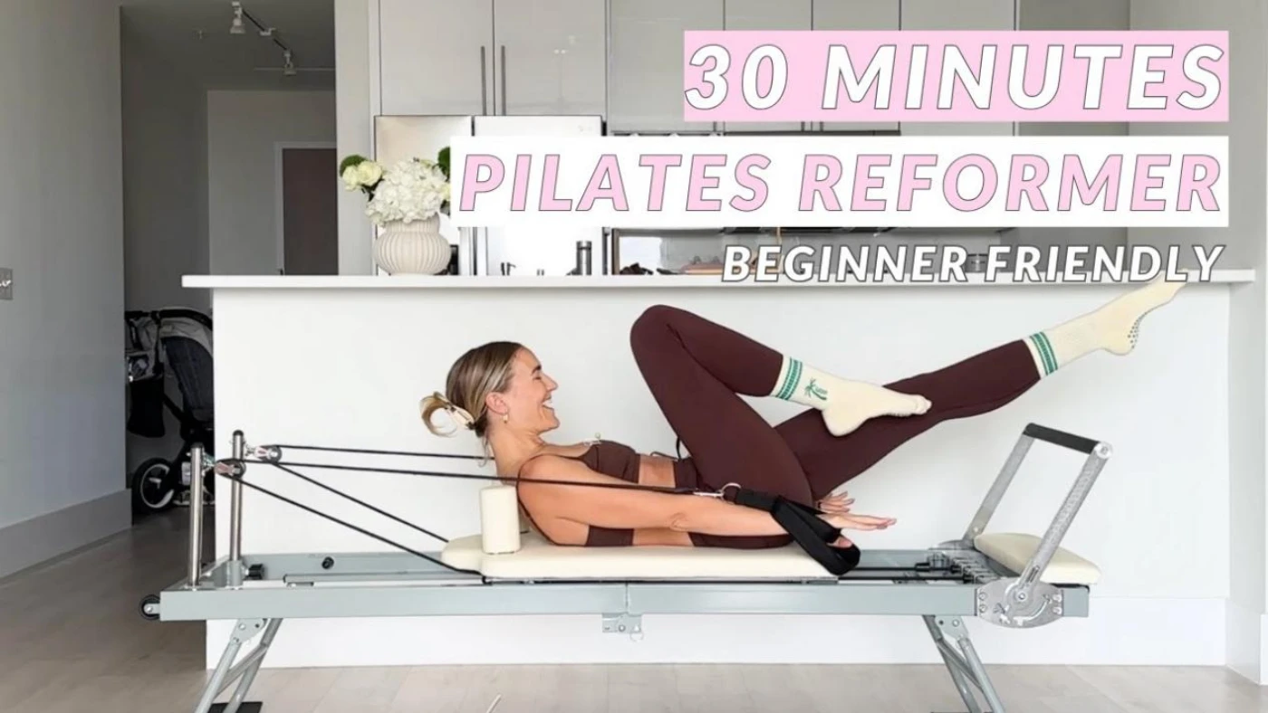 Treino de Pilates Full Body Reformer 30 minutos // Treino de Reformer para iniciantes, Pilates Refor
