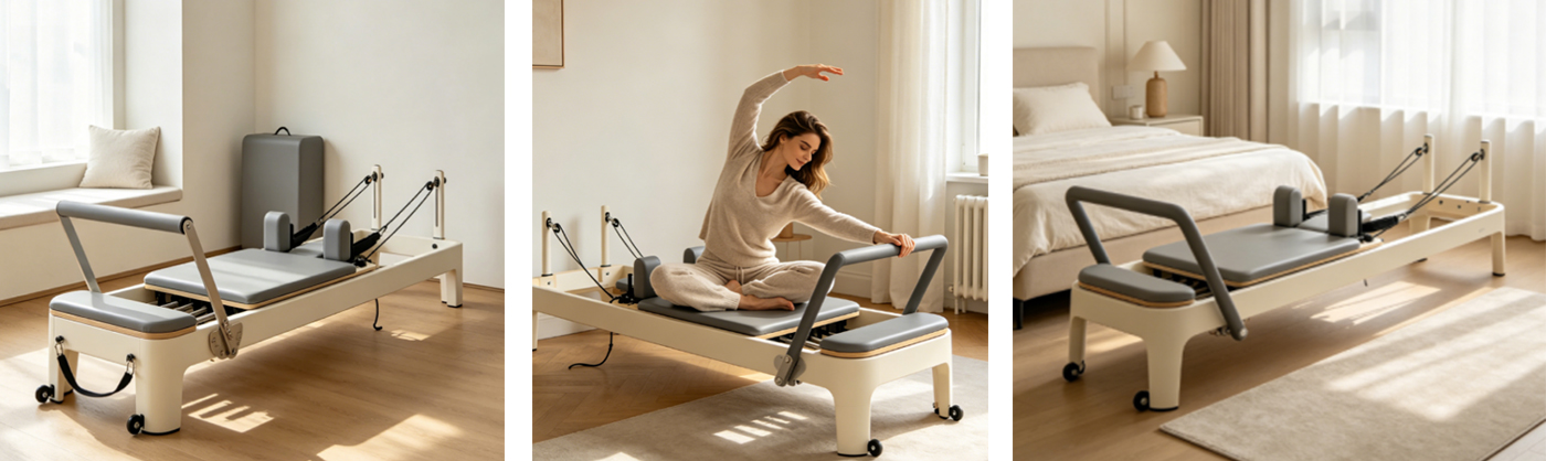 Experiência com uso de equipamentos de Pilates em casa