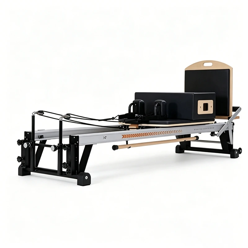 Reformador de Pilates de alum&iacute;nio MJD-W44 com estrutura de suporte de metal
