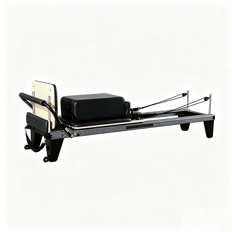 MJD-W43 Aluminum Pilates Reformer Full-Track com estrutura de liga estabilizadora