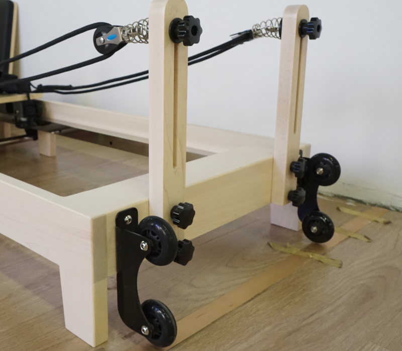 Reformador de Pilates dobrável em madeira de bordo MJD-W55A
