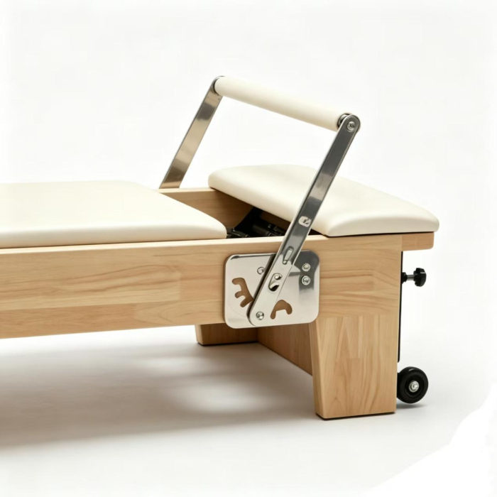MJD-M101A Reformador de Pilates em madeira de carvalho com perna de madeira