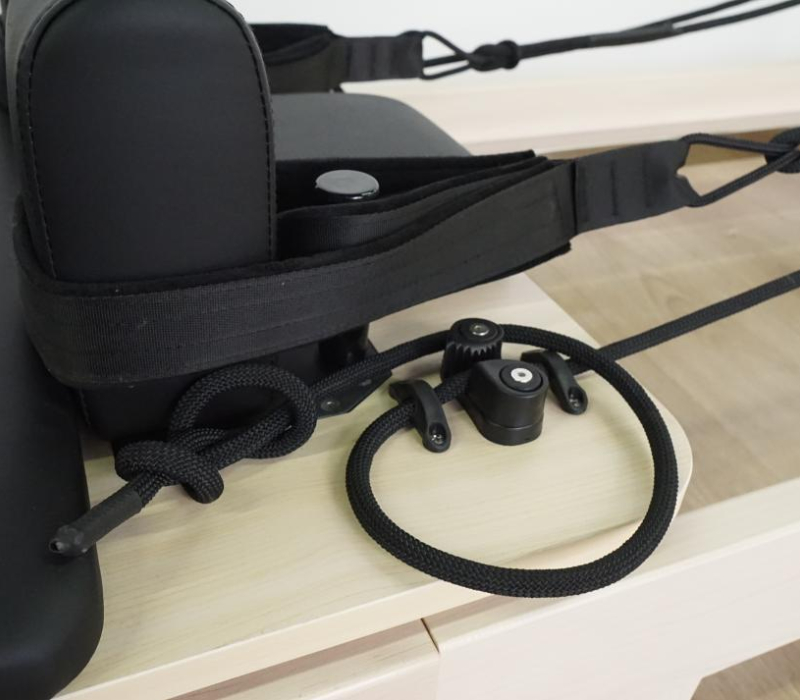 Reformador de Pilates dobrável em madeira de bordo MJD-W55A