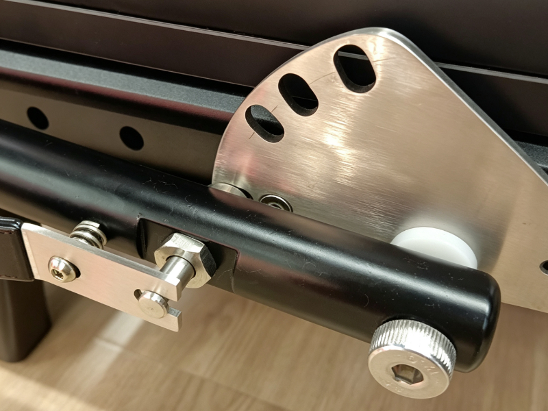 MJD-W43 Alumínio Pilates Reformer Full-Track com estrutura de liga estabilizadora