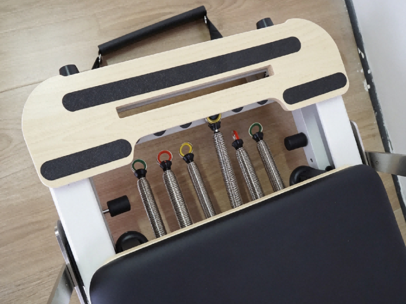 MJD-W40 Reformador de Pilates de alumínio premium dobrável com pernas de suporte de liga