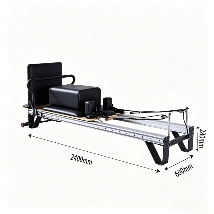 MJD-W26 Alumínio Pilates Reformer Home & Gym Equipamento de treinamento multifuncional