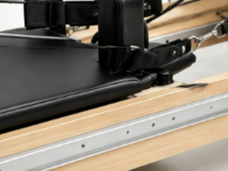 MJD-W46A Reformador ajustável de Pilates em madeira de bordo com trilha completa