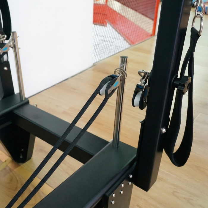 Reformador de Pilates de alumínio MJD-W45 com trilha completa de meia torre