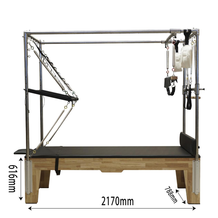 MJD-M201A Mesa de trapézio de madeira para Pilates Cadillac (todos os acessórios estão incluídos)