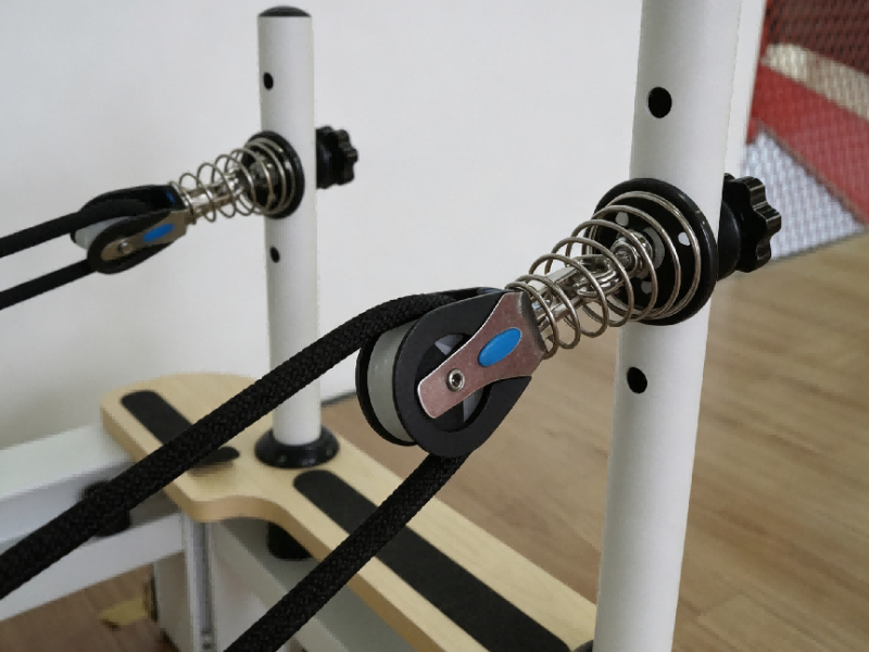 MJD-W40 Reformador de Pilates de alumínio premium dobrável com pernas de suporte de liga